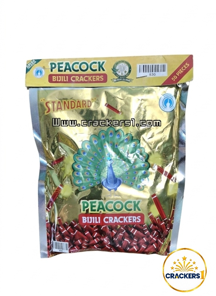 Standard 50count peacock bijili