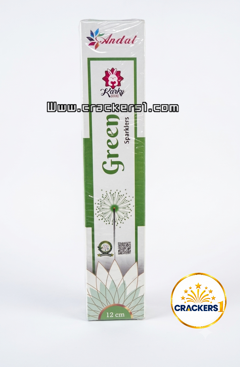 12cm green sparklers