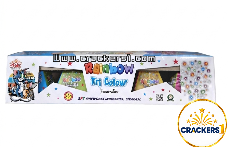Rainbow tricolour (5pcs)
