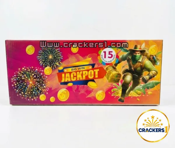 15 Multi colour shots with crackling