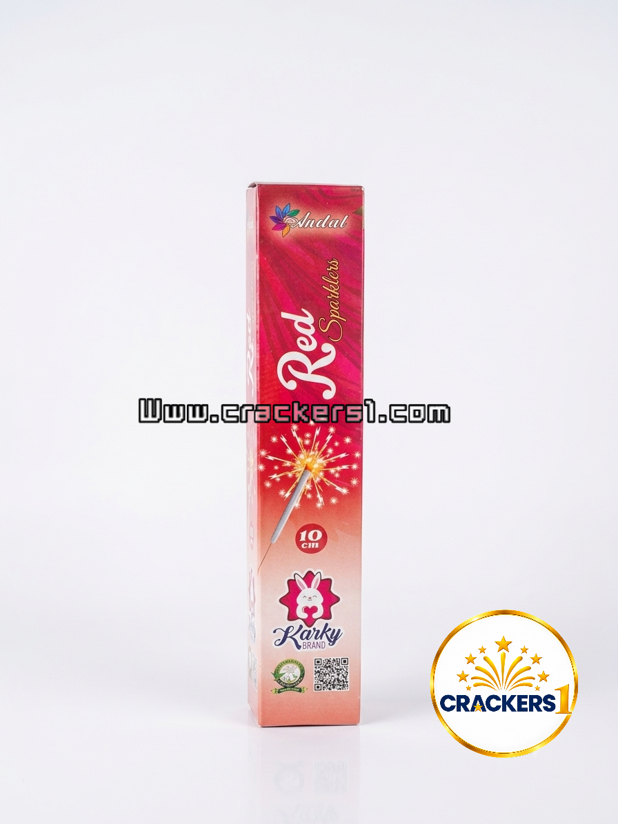 10cm Red sparklers
