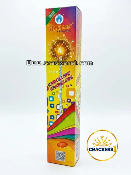 Standard 15cm crackling sparklers