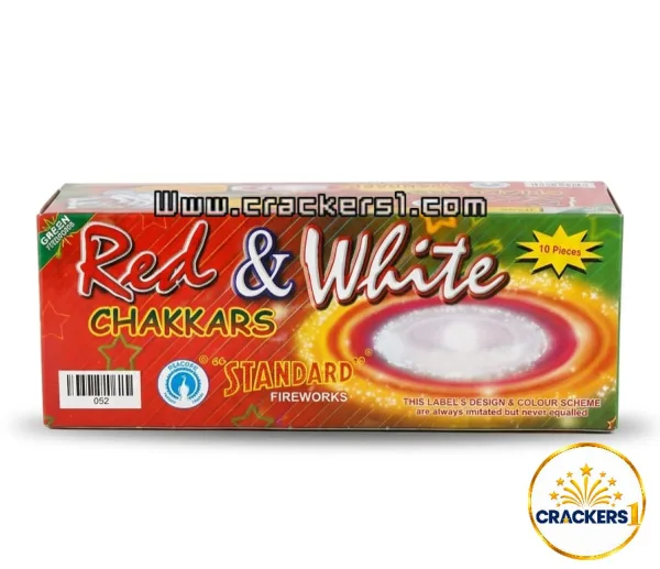 Standard Red and white chakkara