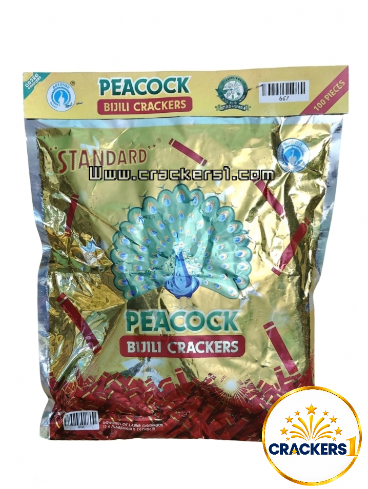 Standard 100count peacock bijili