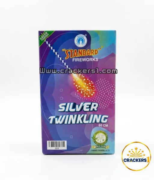 Standard 60cm silver twinkling
