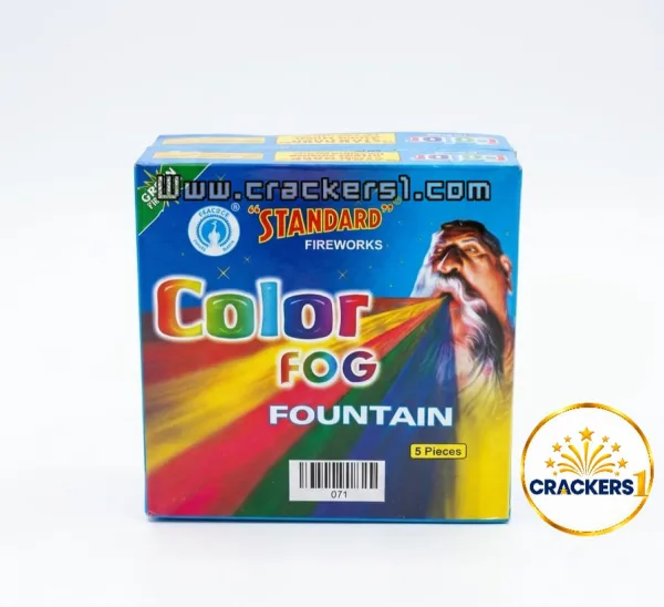 Standard colour fog fountain