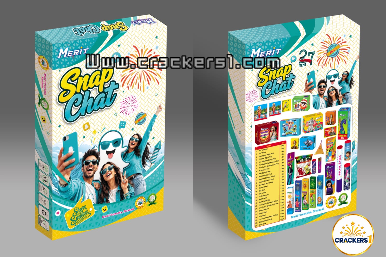 Merit 27 item gift box
