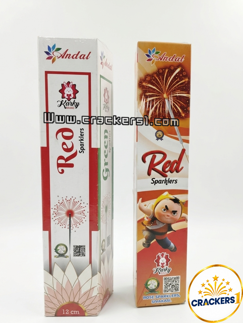 12cm Red sparklers